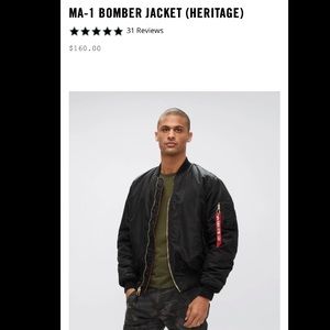 Men’s Alpha Industries Bomber